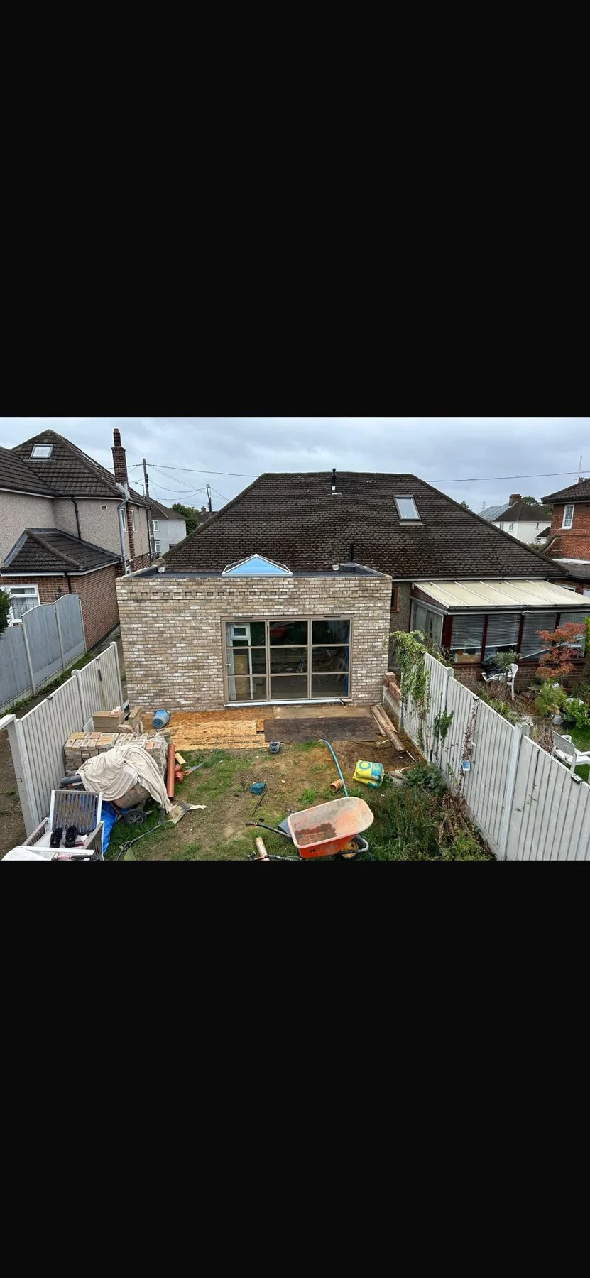 Extension building project