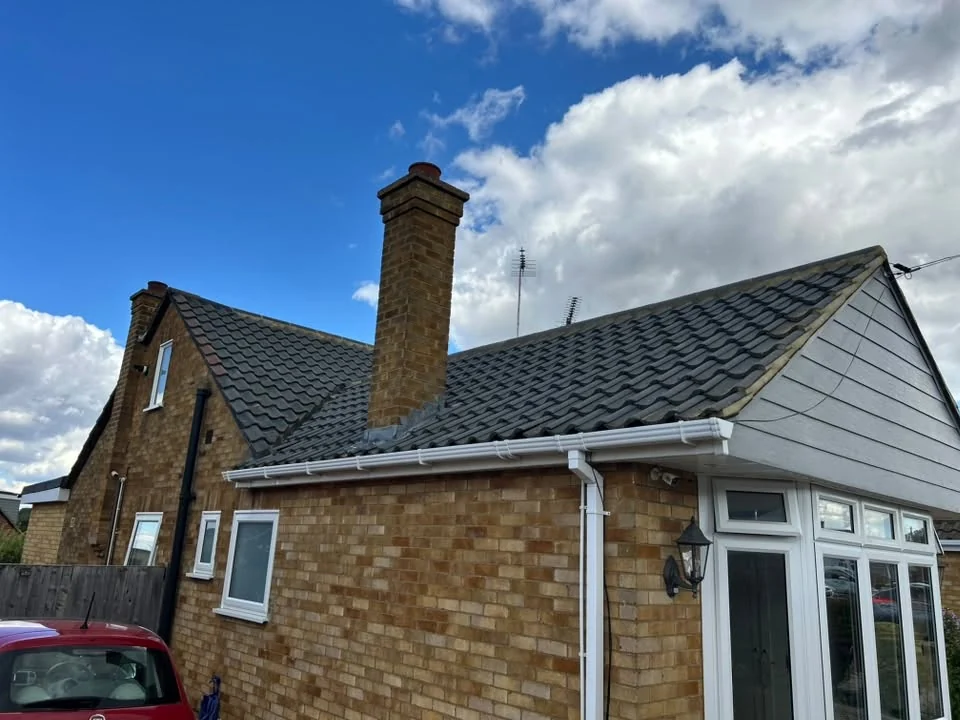 Completed roofline and building project